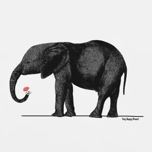 Black Elephant T-Shirt