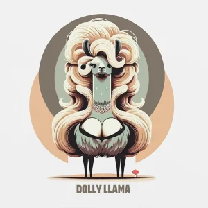 Dolly Llama T-shirt