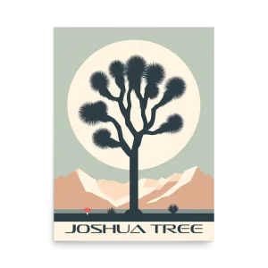Joshua Tree Poster