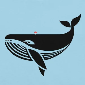 Save Me Whale T-Shirt